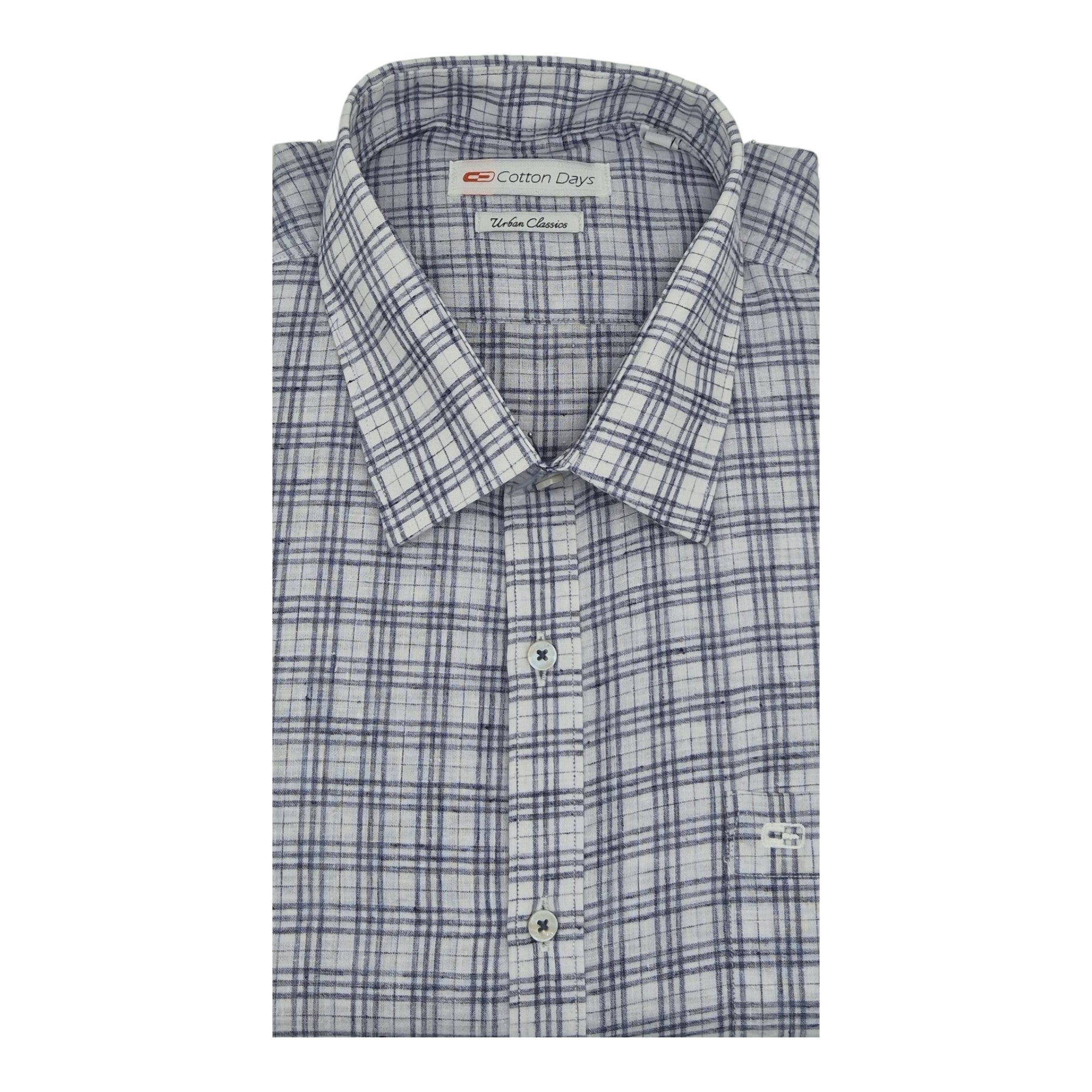 Mens long sleeve pocket cotton party casual office wear checks lihgt colours shirts