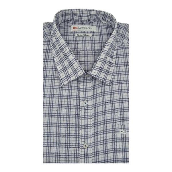 Mens long sleeve pocket cotton party casual office wear checks lihgt colours shirts