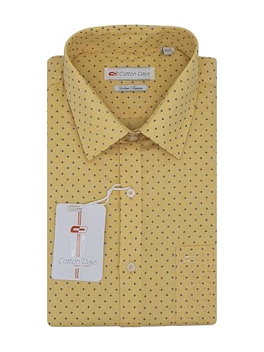 Men's Long Sleeve Printed Collared with Chest Pocket with Button Cuff Casual and Formal Shirt for Wedding Summer Beach wear a Regular fit Shirt