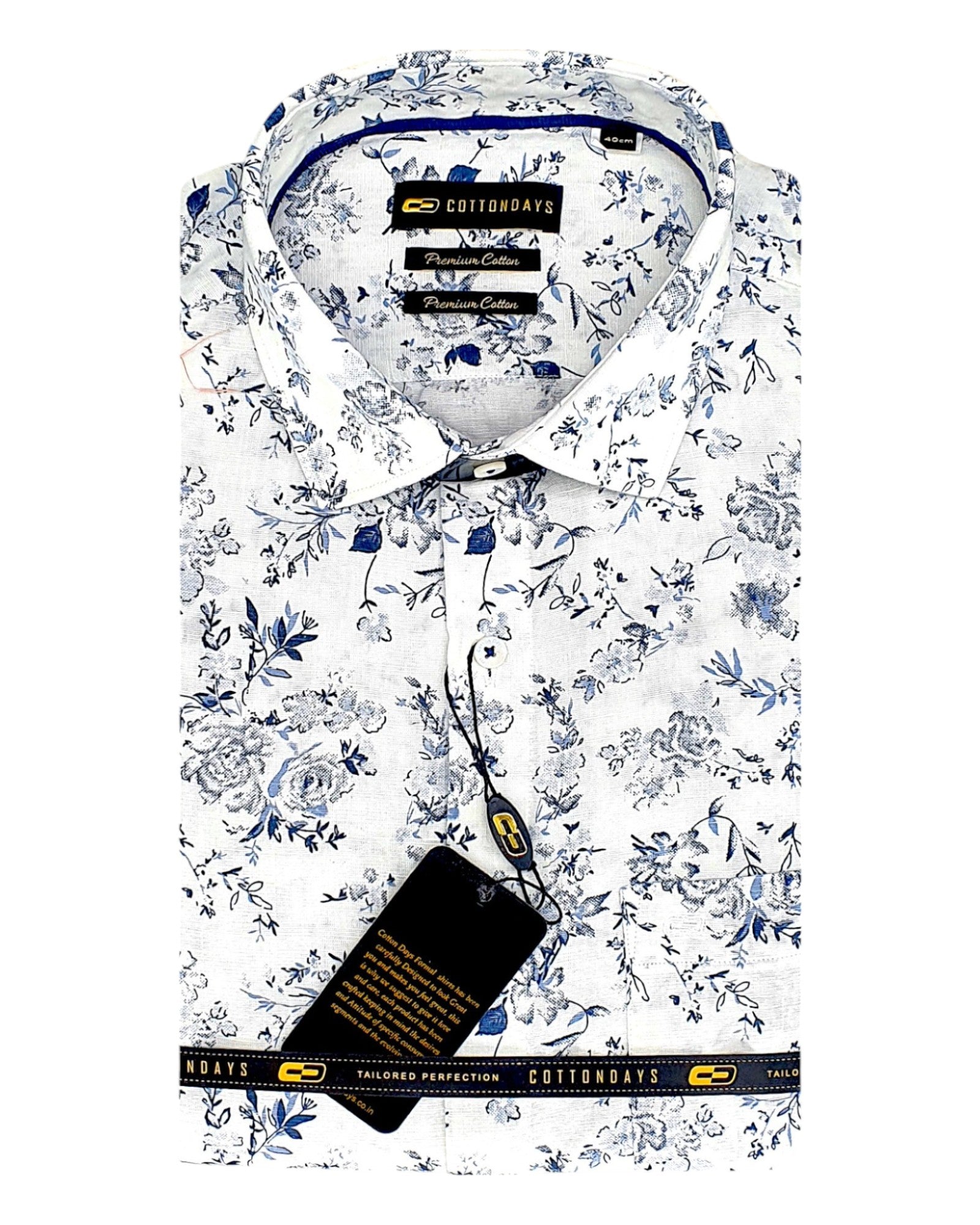 Mens long sleeve pocket cotton party casual ceremonial wear floral print colours shirts