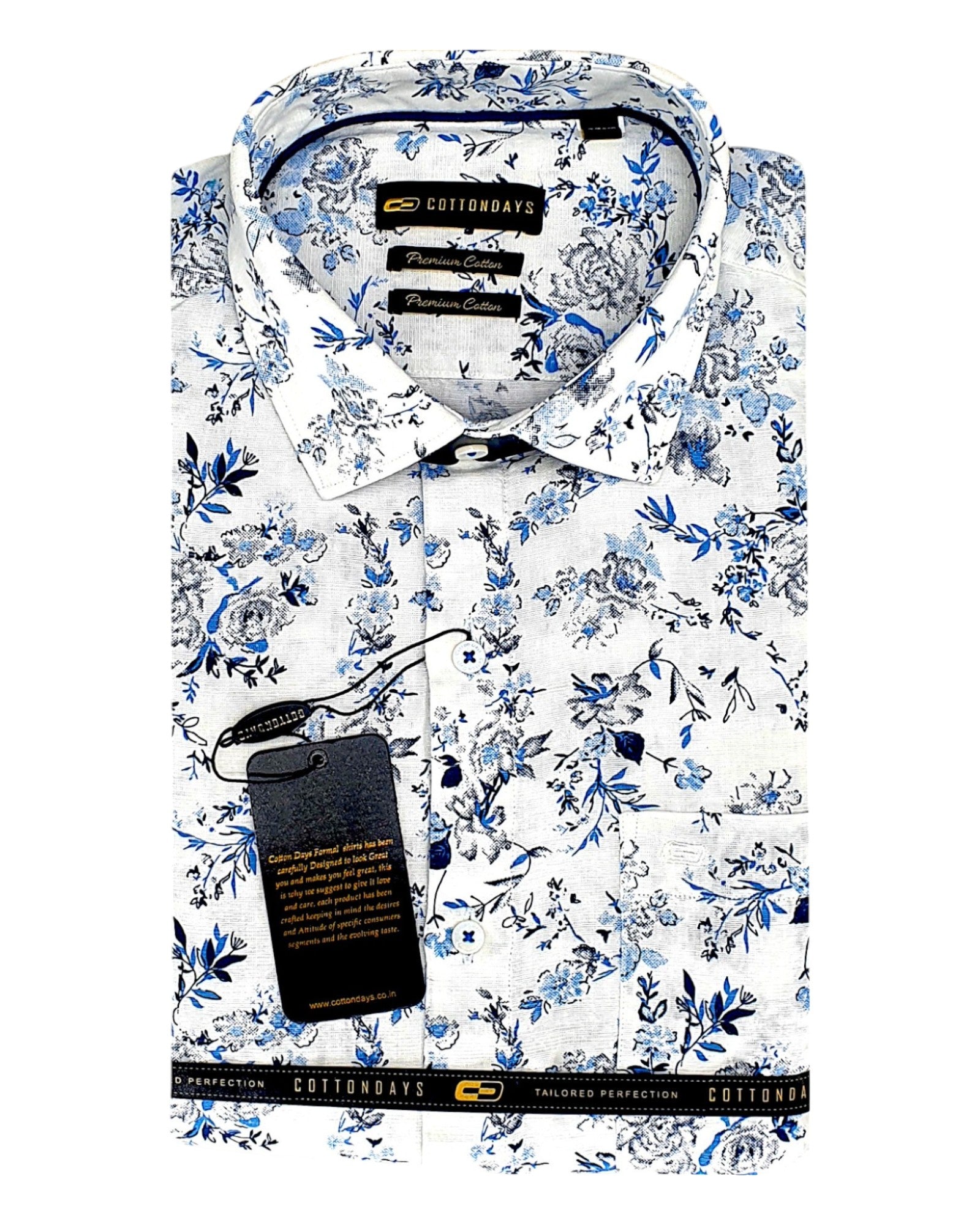 Mens long sleeve pocket cotton party casual ceremonial wear floral print colours shirts