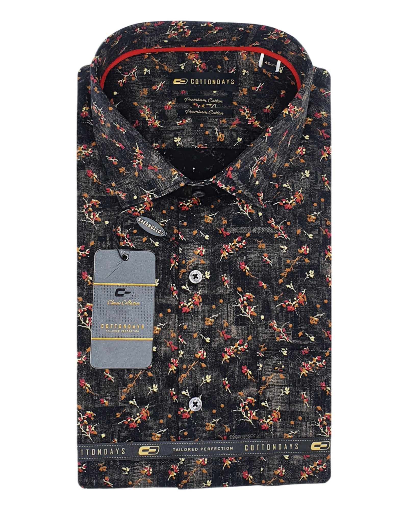 Men's long sleeve printed collared Casual with chest pocket with button cuff casual and formal shirt for wedding summer beach wear a regular fit shirt