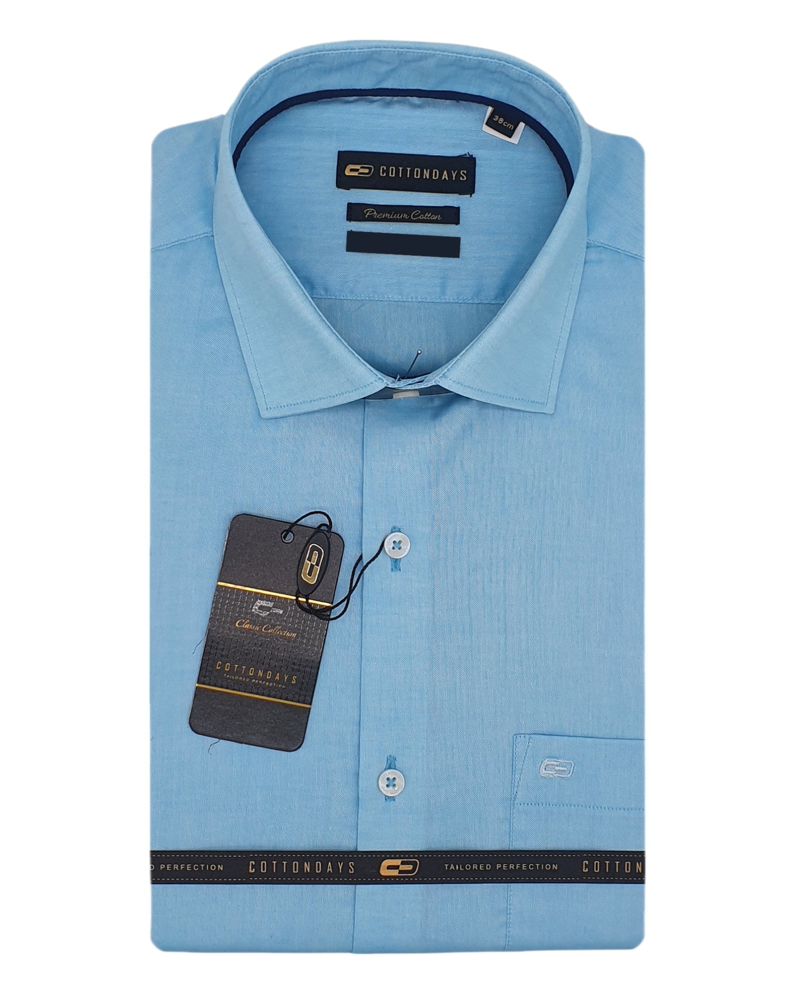 Mens long sleeve pocket premium cotton formal casual office ceremonial wear plain light colours shirts