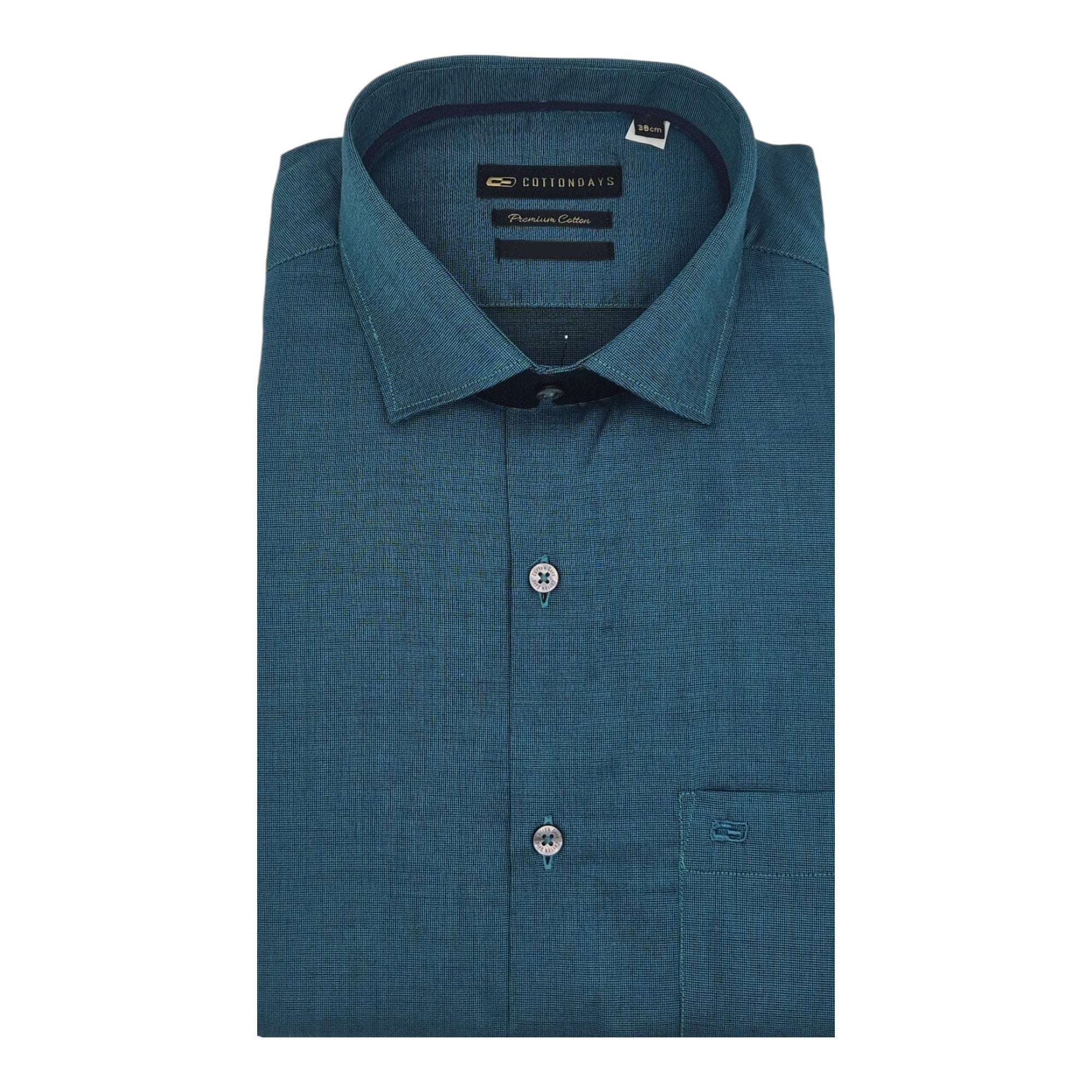 Mens long sleeve pocket premium cotton formal casual office ceremonial wear plain colours shirts