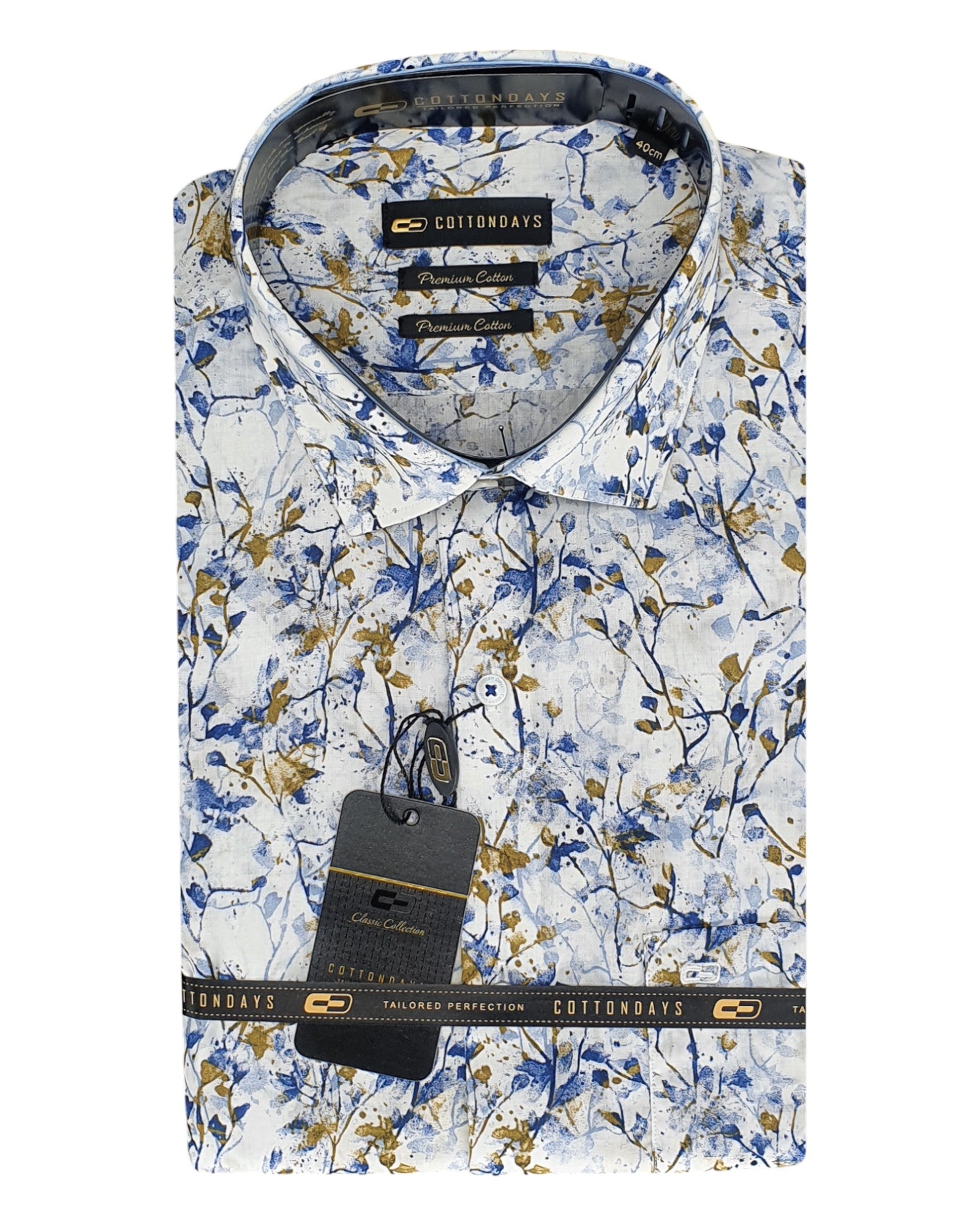 Mens long sleeve pocket cotton party casual ceremonial wear floral print colours shirts