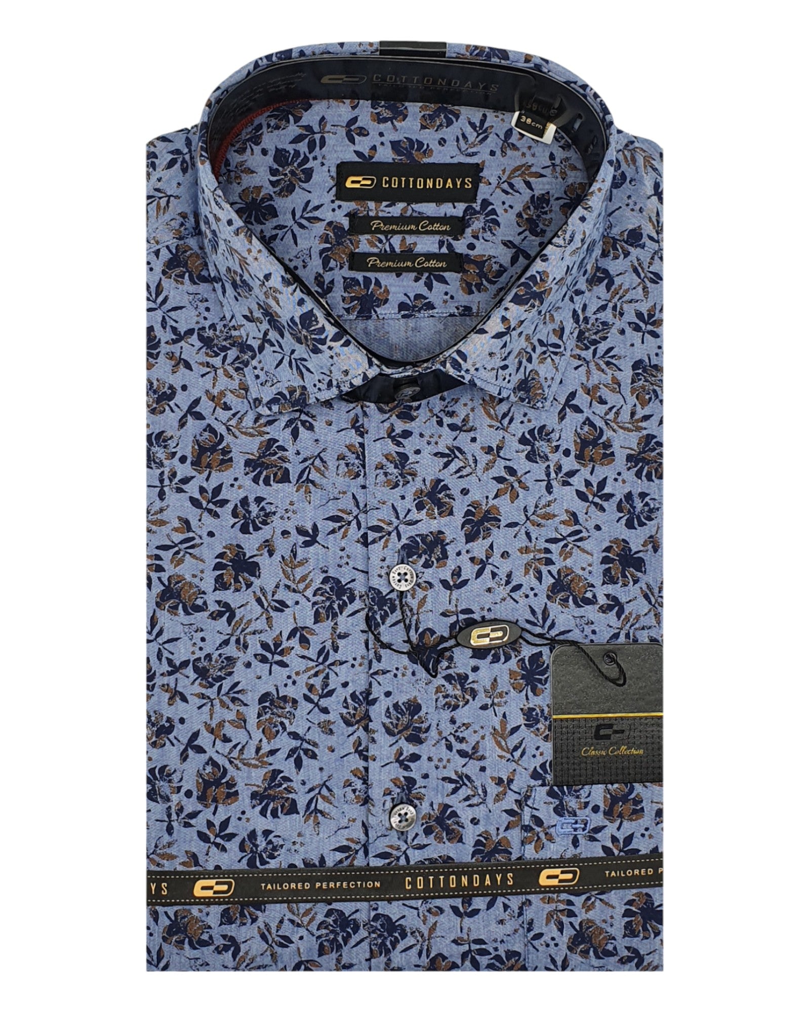 Mens long sleeve pocket cotton party casual ceremonial wear floral print colours shirts