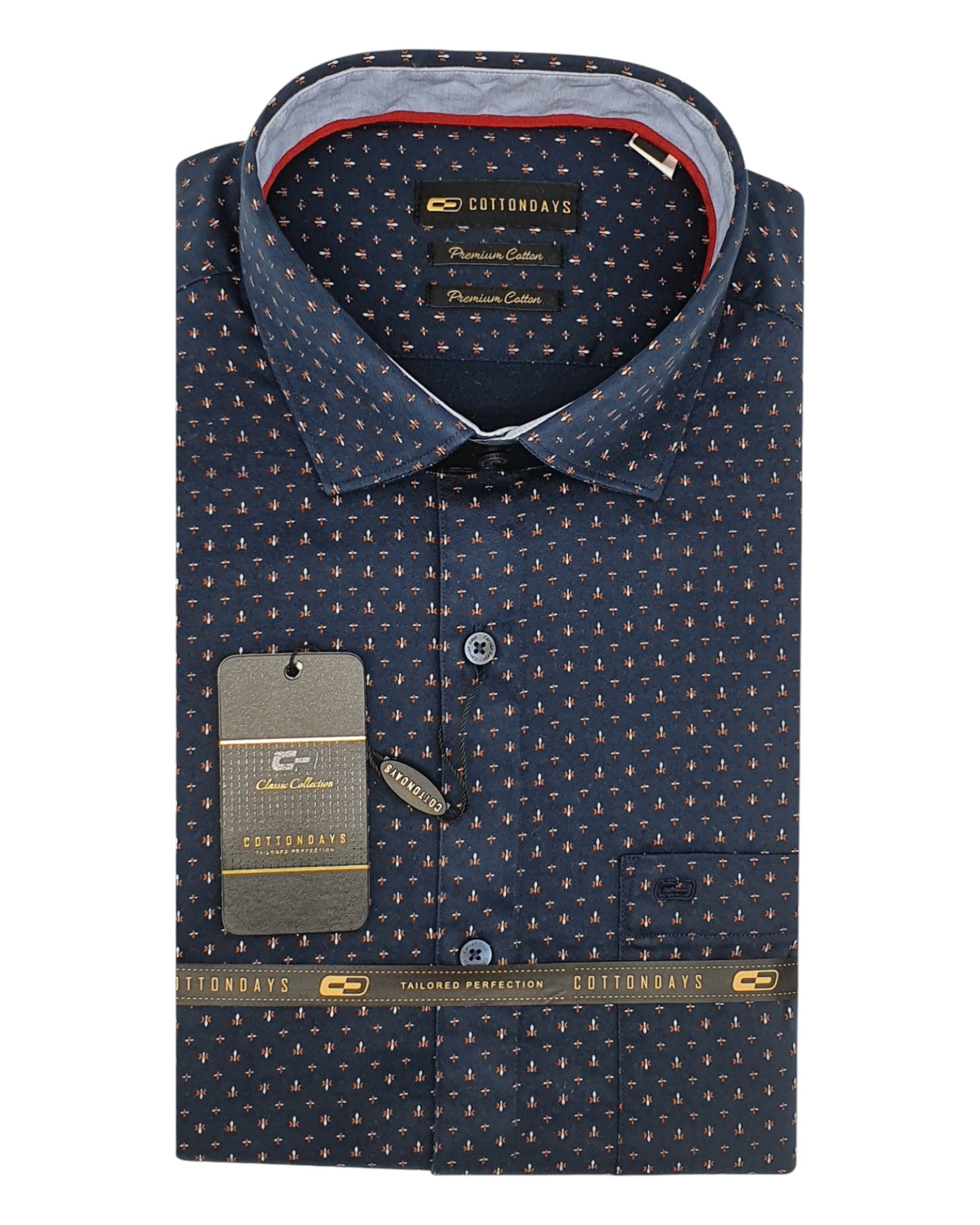 Mens long sleeve pocket cotton party casual ceremonial wear floral print colour shirts