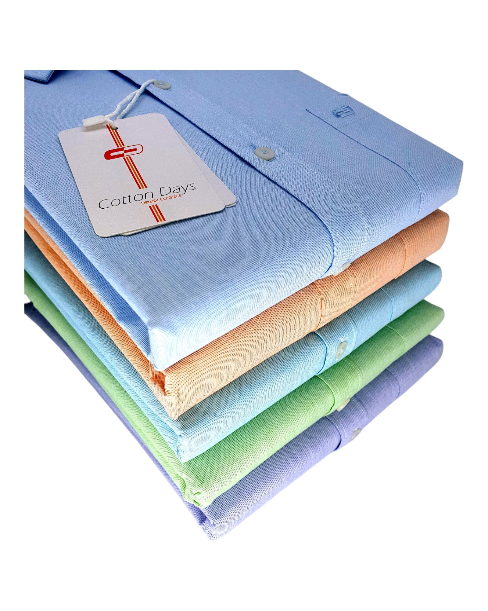 Mens long sleeve pocket cotton formal casual office  wear plain light color shirts