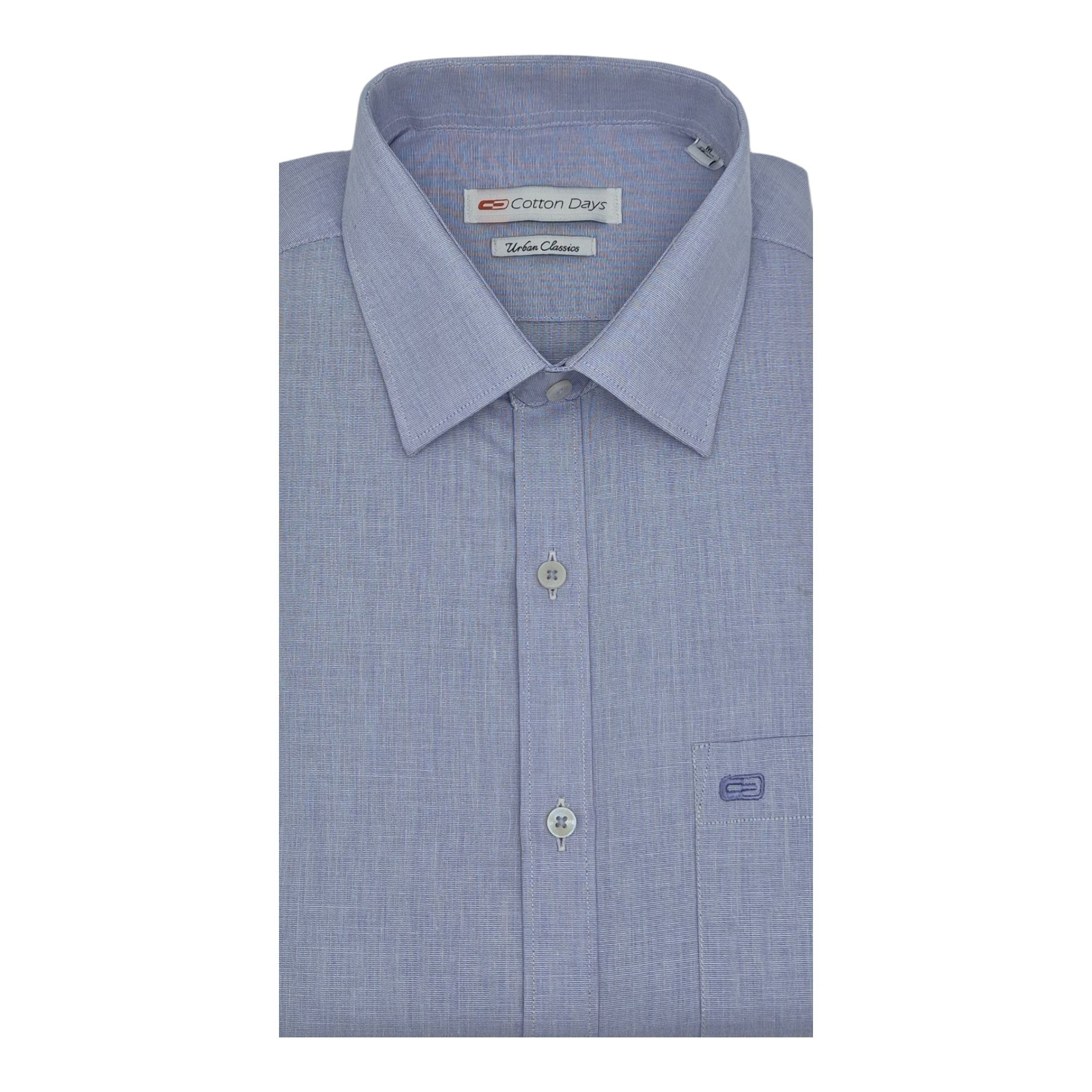 Mens long sleeve pocket cotton formal casual office  wear plain light color shirts