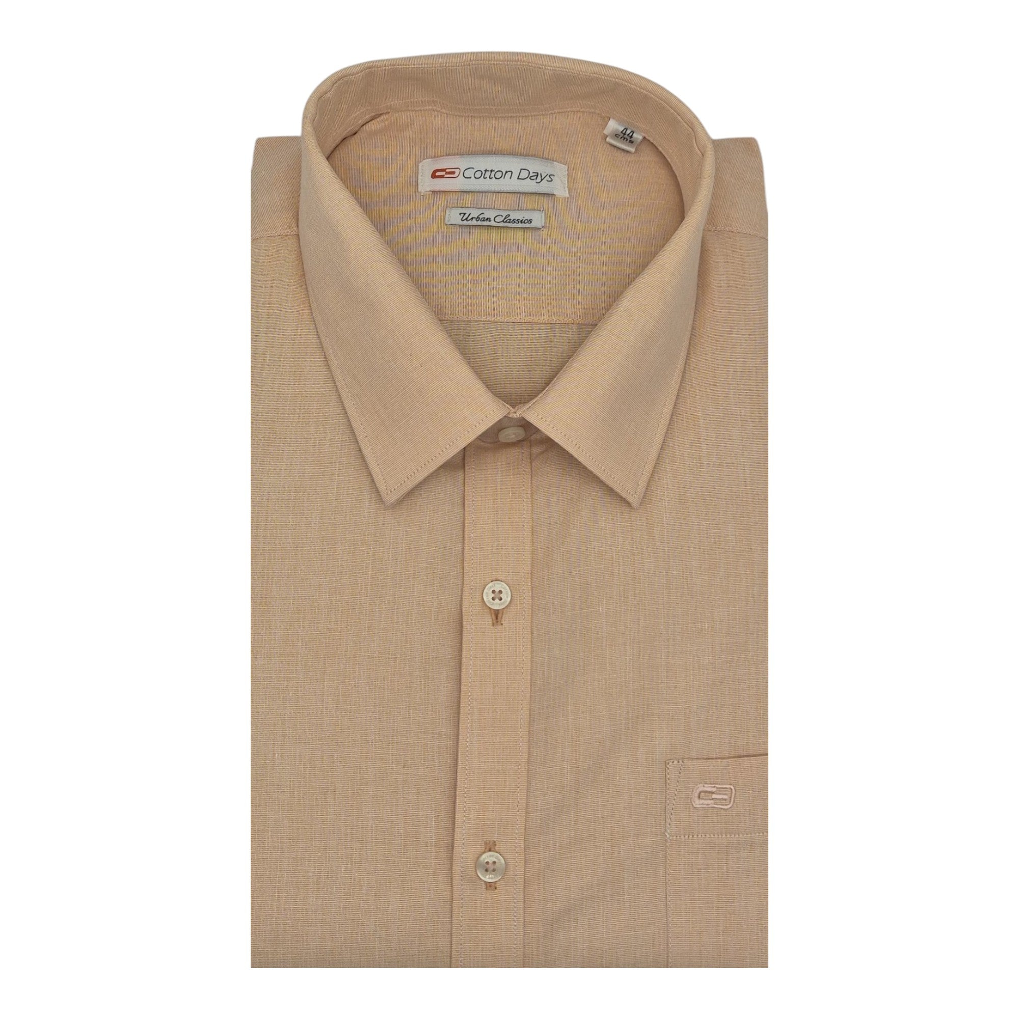 Mens long sleeve pocket cotton formal casual office  wear plain light color shirts