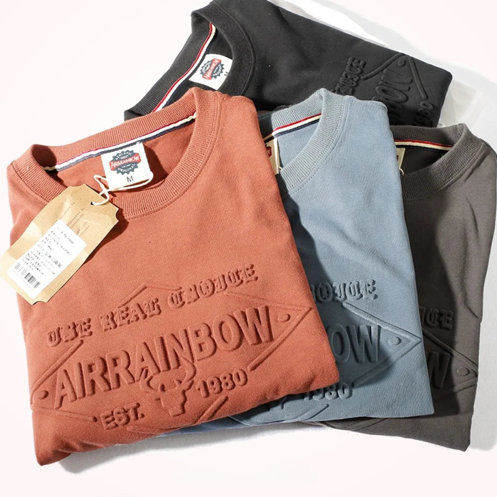 Men’s T-Shirt Long Sleeve Cotton Cotton Comfort Fit