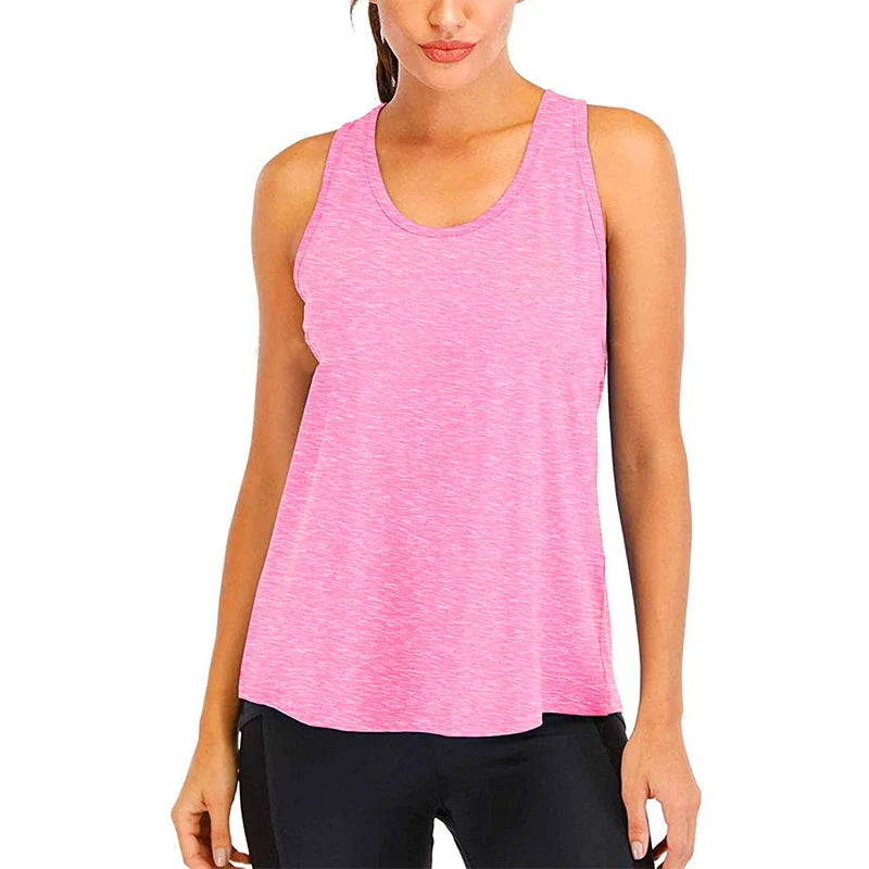 Women’s Gym Top Tank Top Sleeveless Breathable Athletic