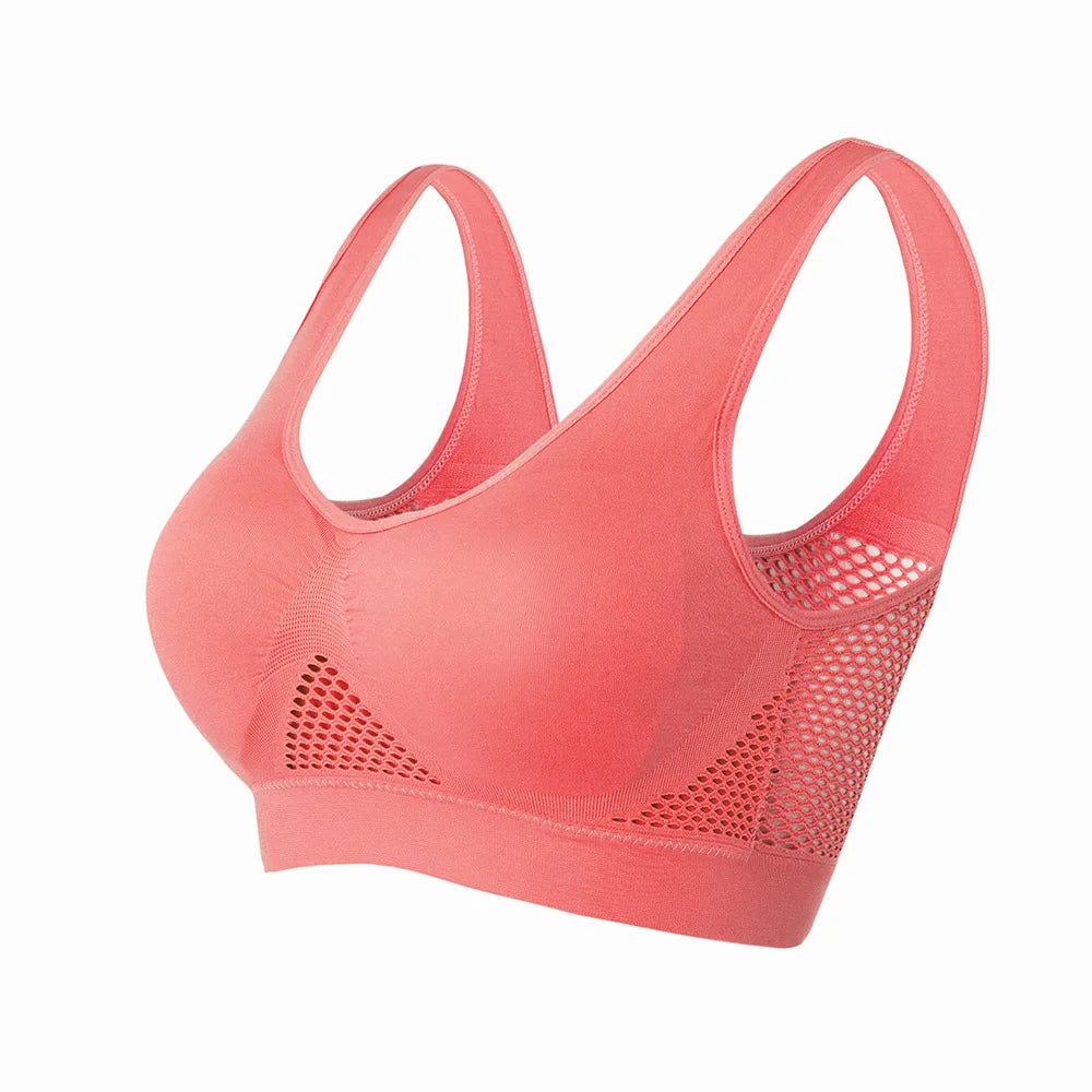 Women’s Sports Bra Push Up Seamless Padded Gym