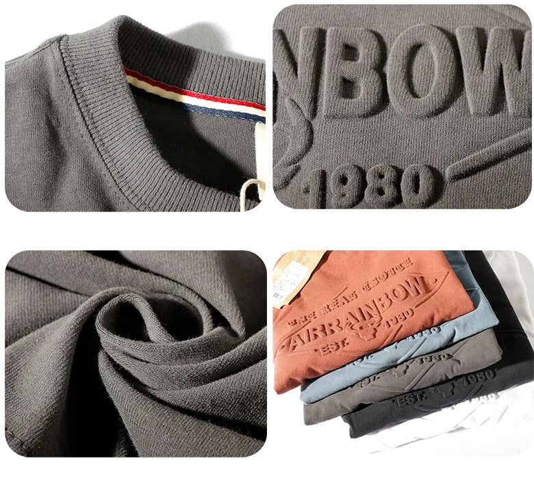 Men’s T-Shirt Long Sleeve Cotton Cotton Comfort Fit