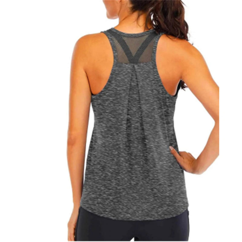 Women’s Gym Top Tank Top Sleeveless Breathable Athletic