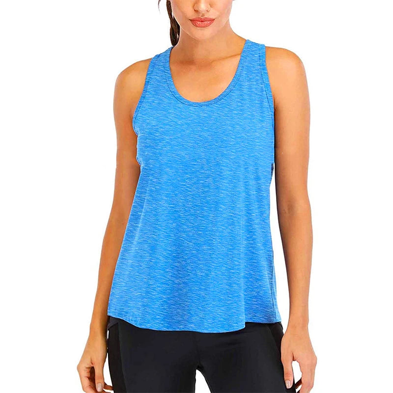 Women’s Gym Top Tank Top Sleeveless Breathable Athletic