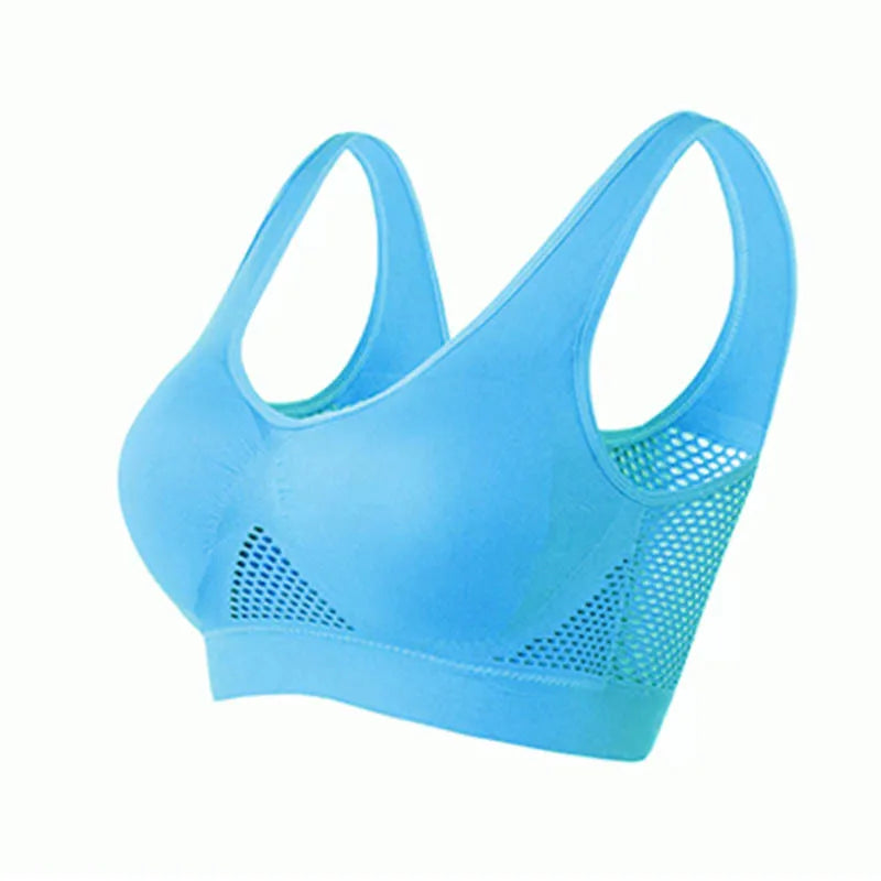 Women’s Sports Bra Push Up Seamless Padded Gym