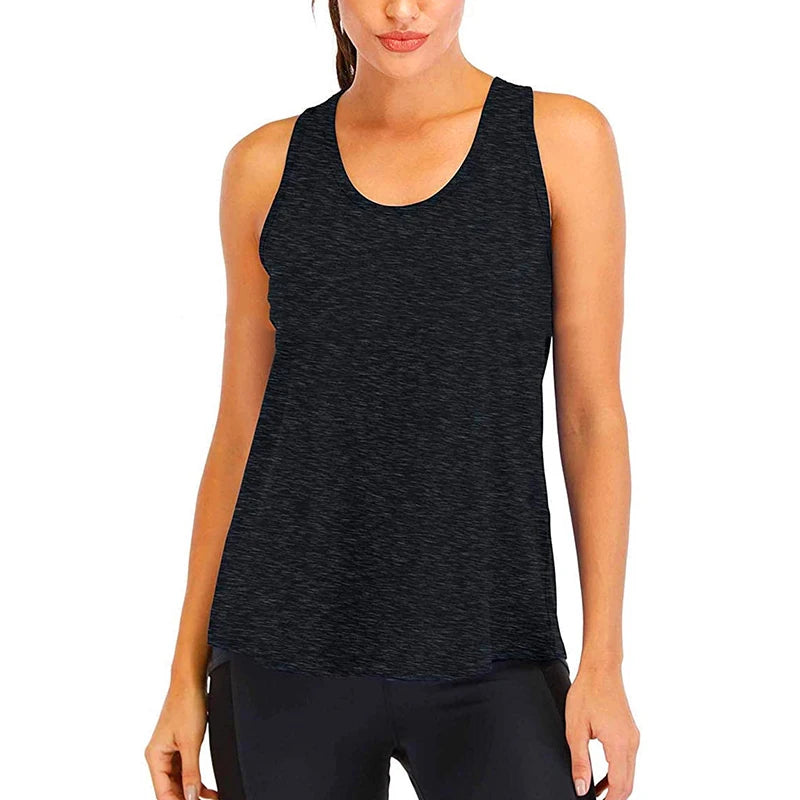 Women’s Gym Top Tank Top Sleeveless Breathable Athletic