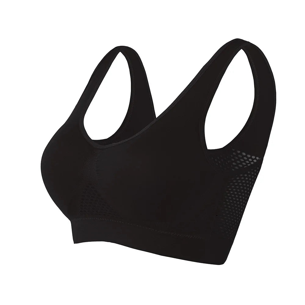 Women’s Sports Bra Push Up Seamless Padded Gym