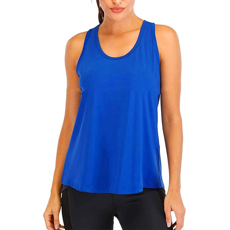 Women’s Gym Top Tank Top Sleeveless Breathable Athletic