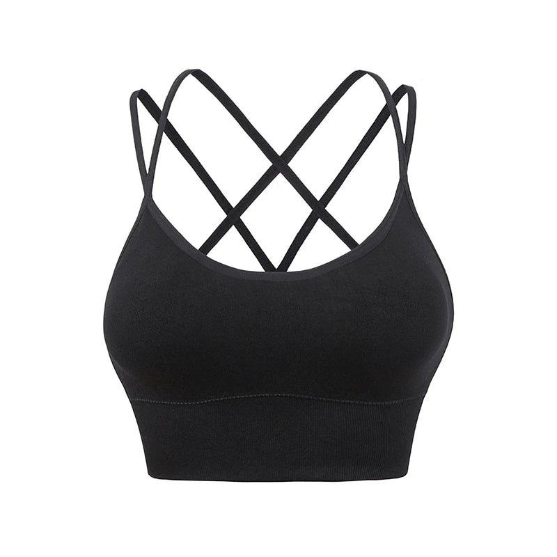 Women’s Sports Bra Padded Gym Comfort Supportive