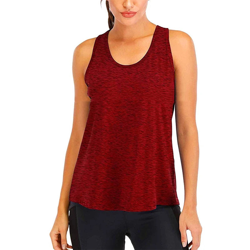 Women’s Gym Top Tank Top Sleeveless Breathable Athletic