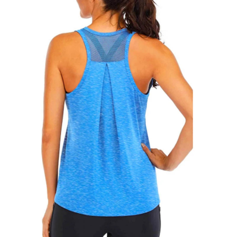 Women’s Gym Top Tank Top Sleeveless Breathable Athletic