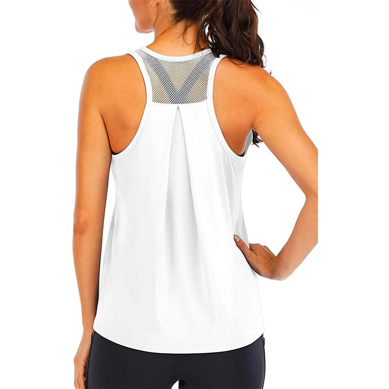 Women’s Gym Top Tank Top Sleeveless Breathable Athletic