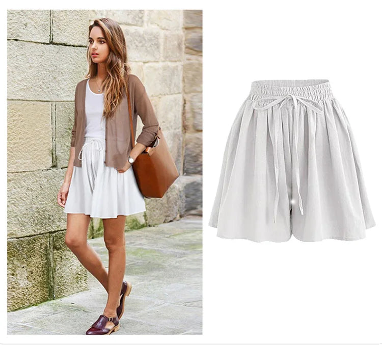 Women’s Shorts High Waist Summer Loose Fit