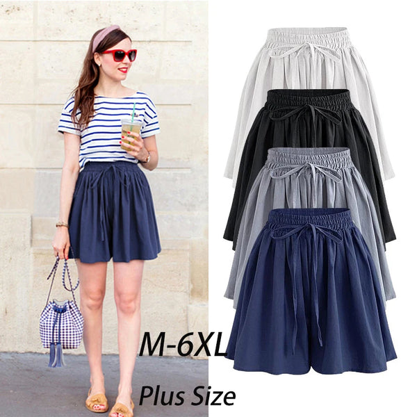 Women’s Shorts High Waist Summer Loose Fit