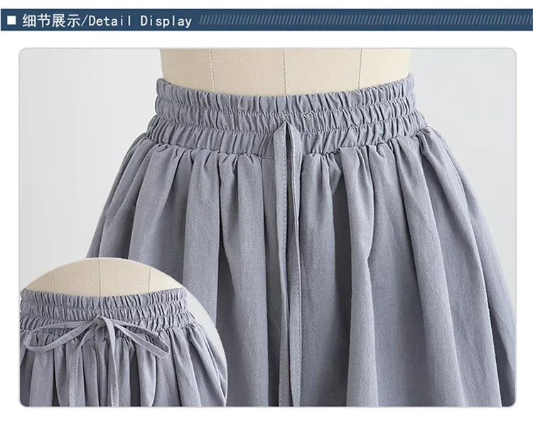 Women’s Shorts High Waist Summer Loose Fit