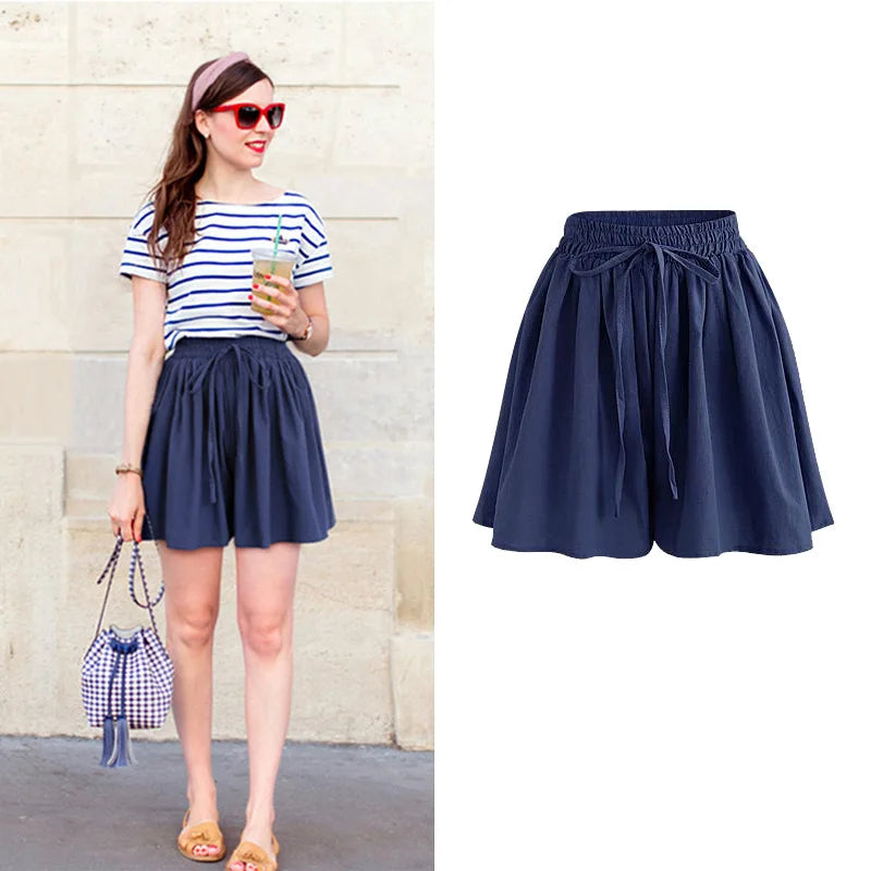 Women’s Shorts High Waist Summer Loose Fit
