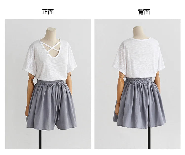 Women’s Shorts High Waist Summer Loose Fit