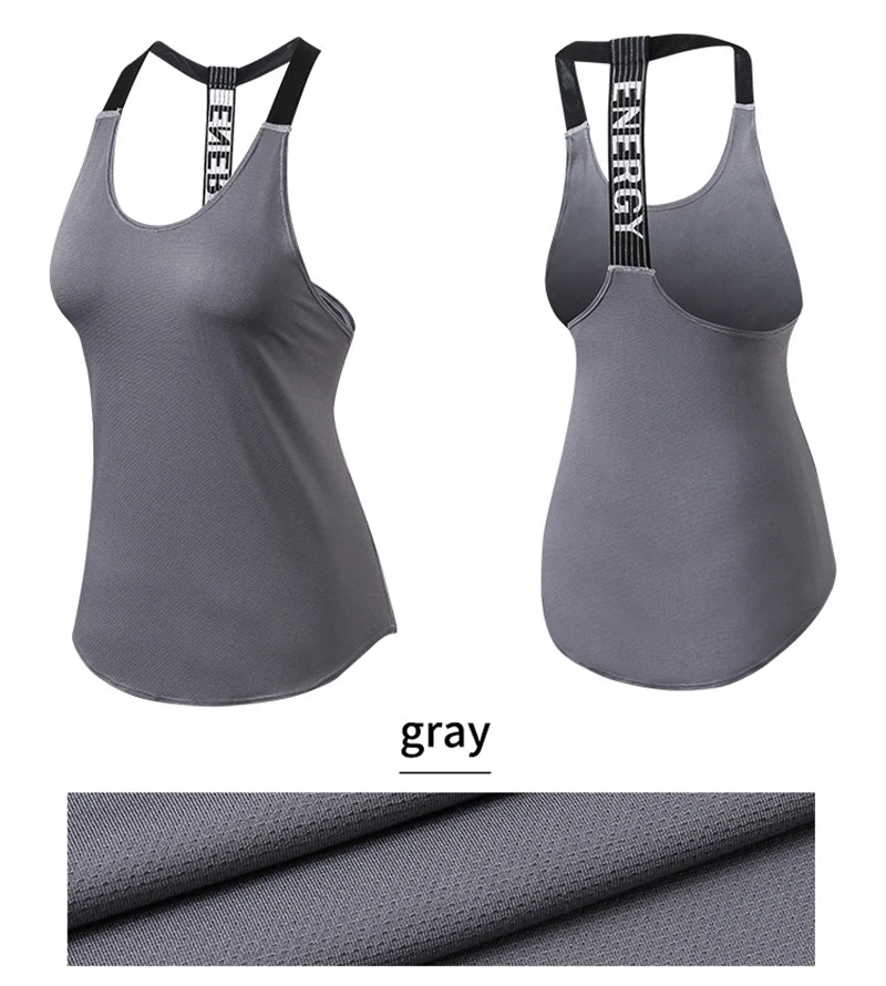 Women’s Gym Top Sleeveless Athletic Breathable Lightweight