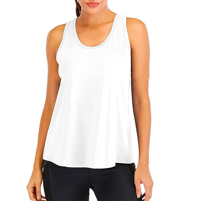 Women’s Gym Top Tank Top Sleeveless Breathable Athletic