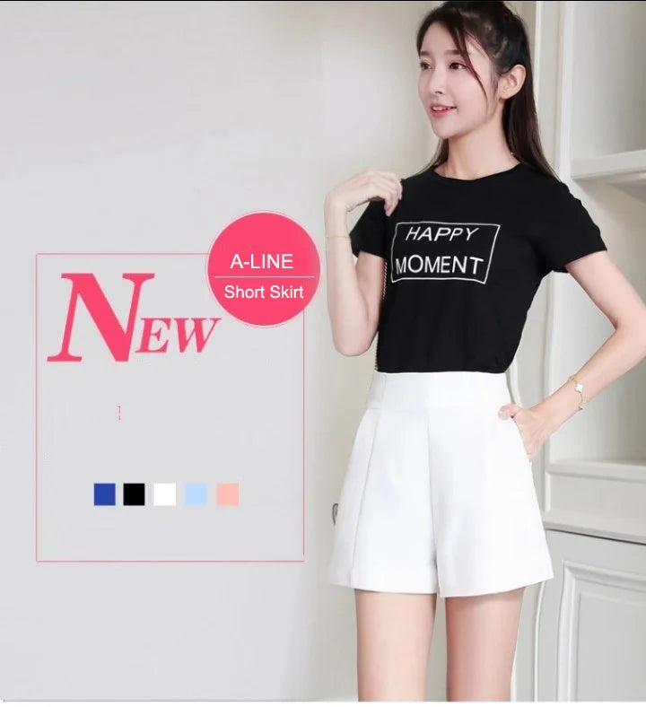 Women’s Shorts High Waist Casual Summer Loose Fit