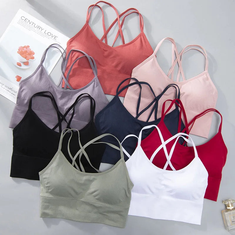 Women’s Sports Bra Padded Gym Comfort Supportive