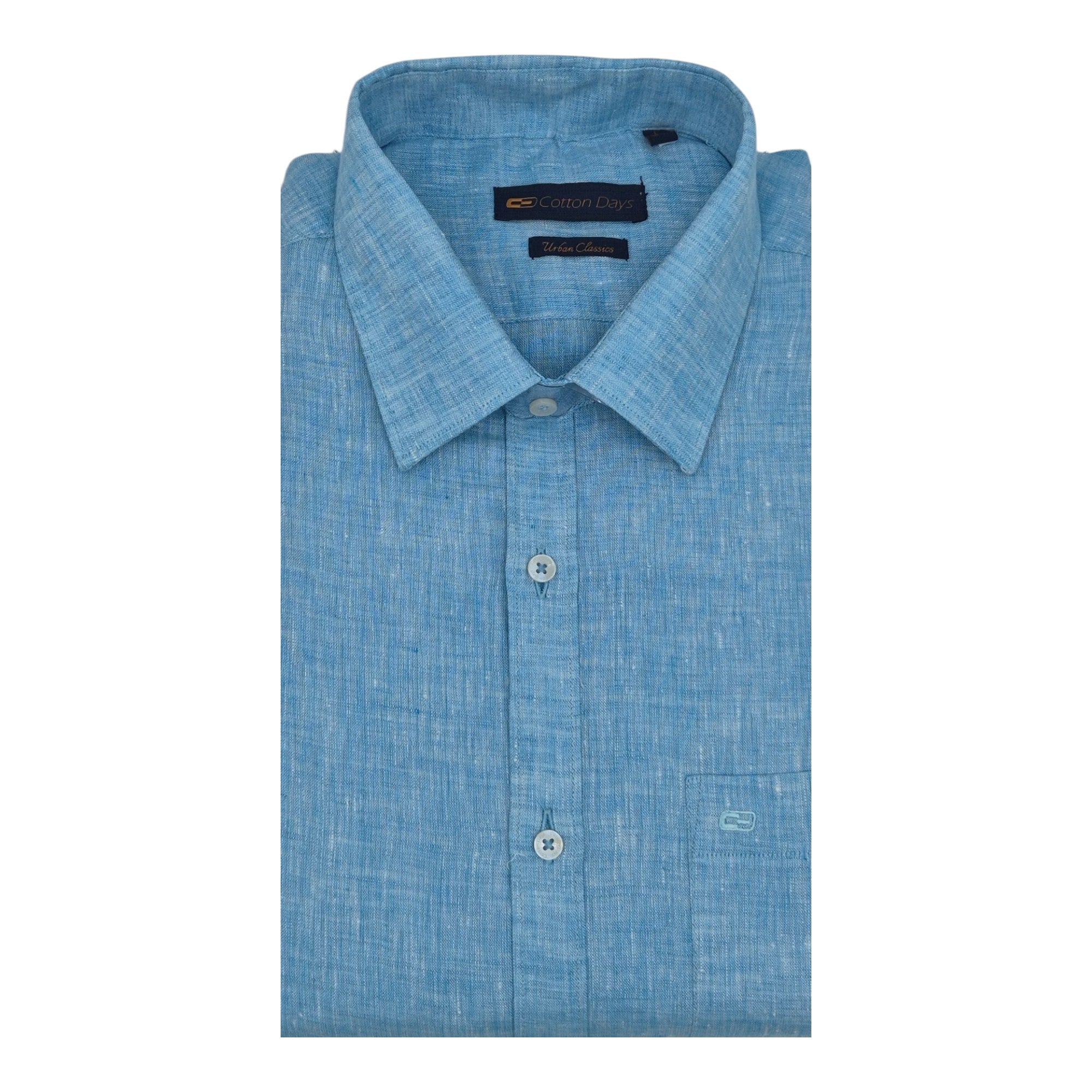 Mens long sleeve pocket cotton formal casual office ceremonial wear plain lilen colours shirts