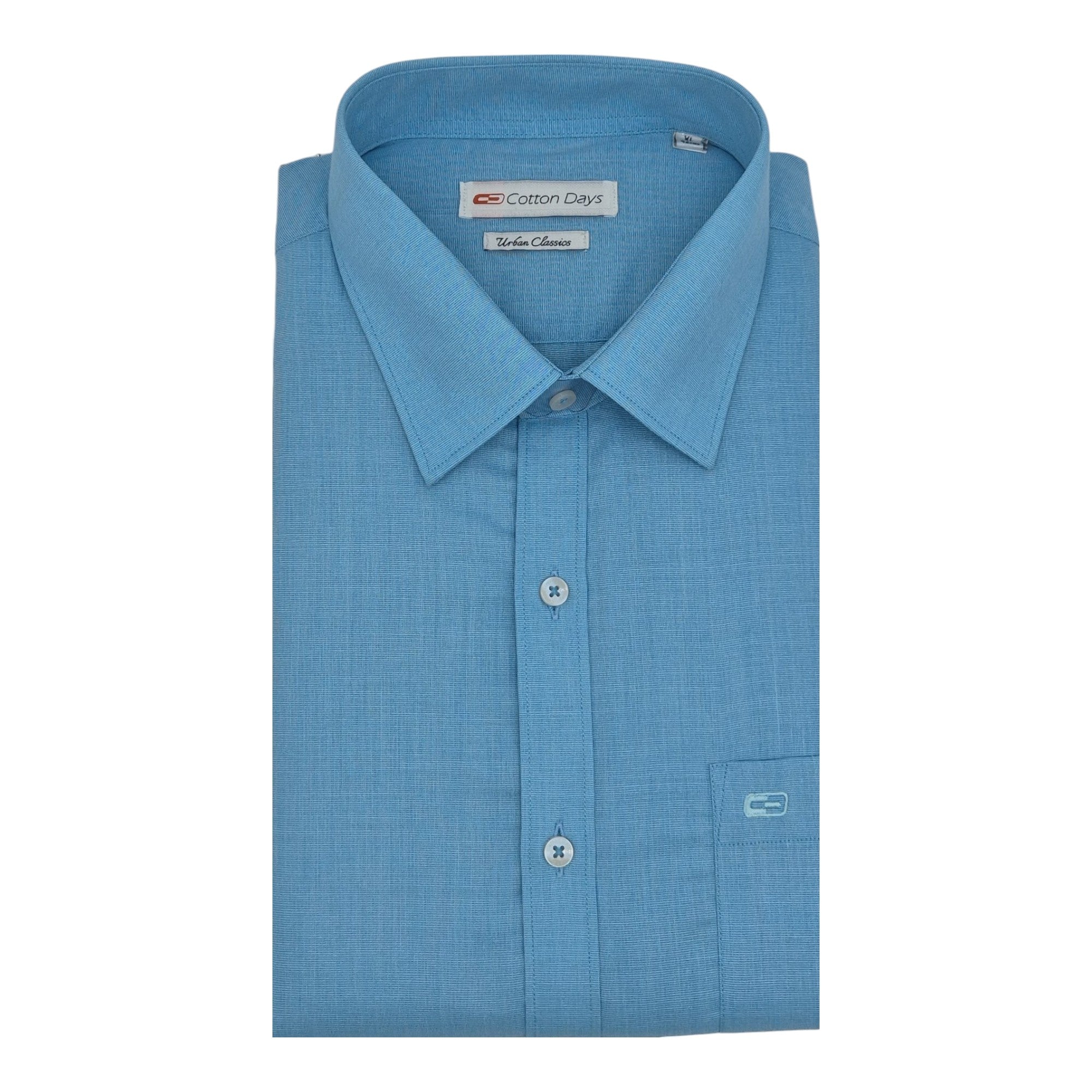 Mens long sleeve pocket cotton formal casual office ceremonial wear plain light colours shirts