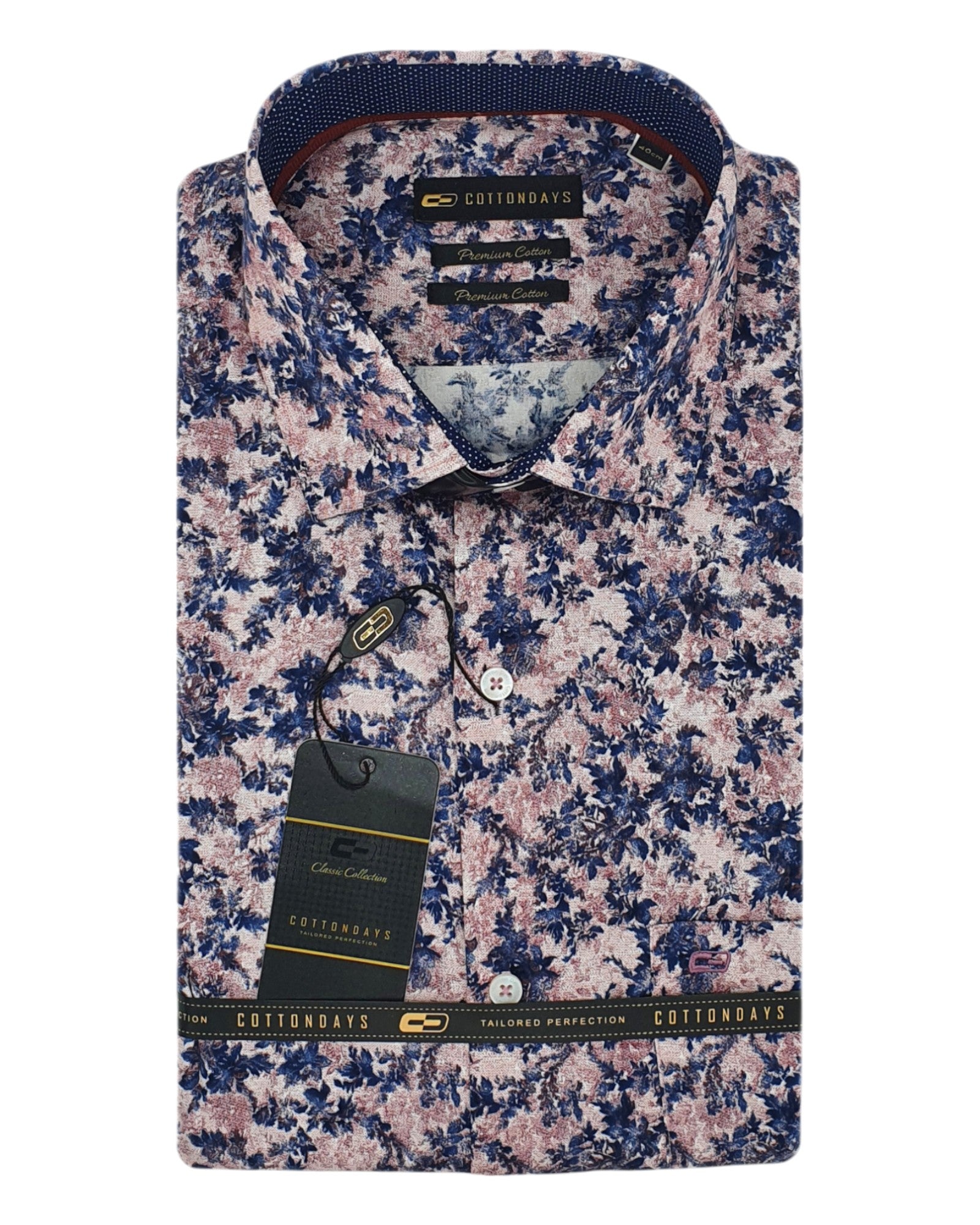 Mens long sleeve pocket cotton party casual ceremonial wear floral print colours shirts