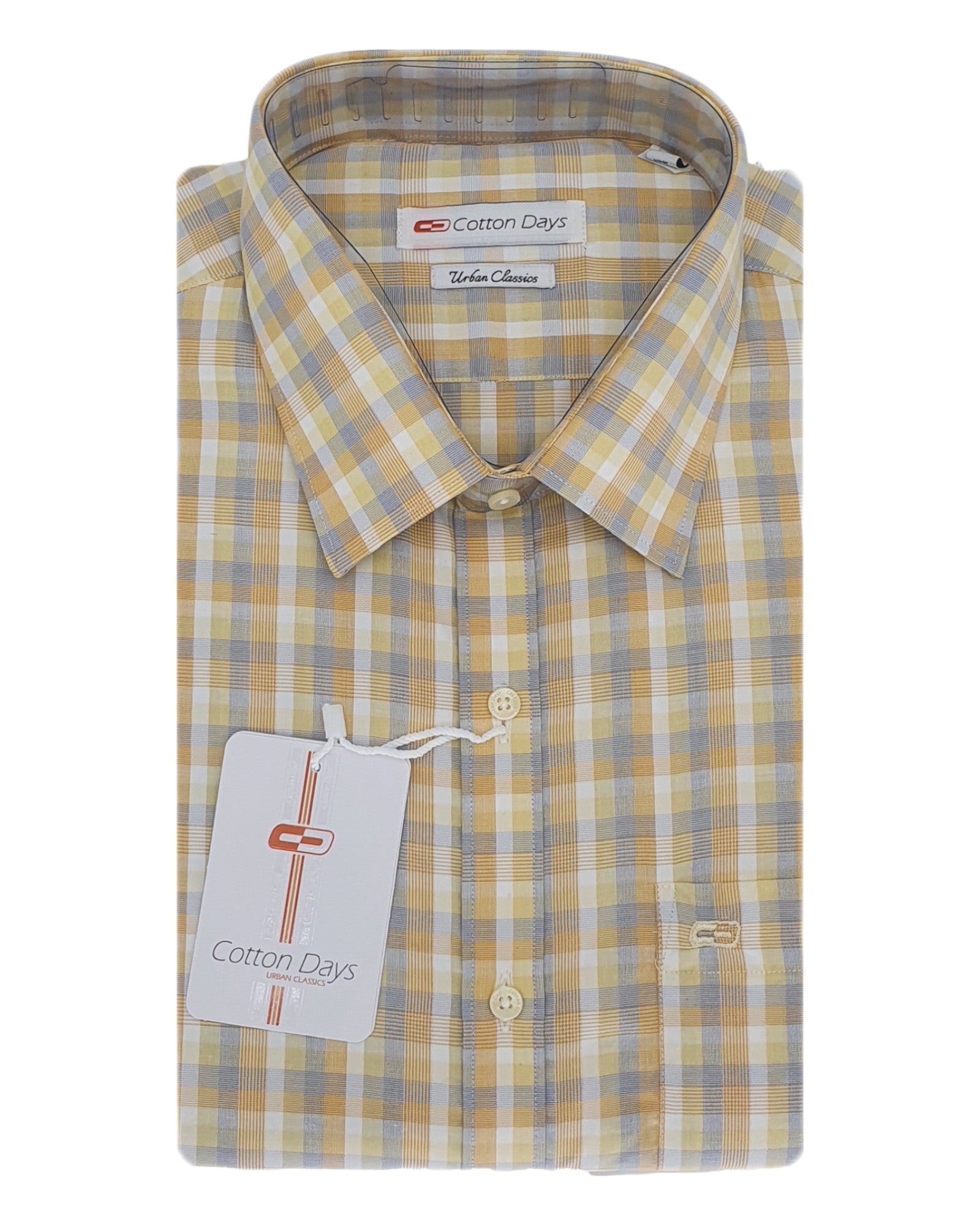 Mens long sleeve pocket cotton party casual ceremonial wear checks liht colours shirts