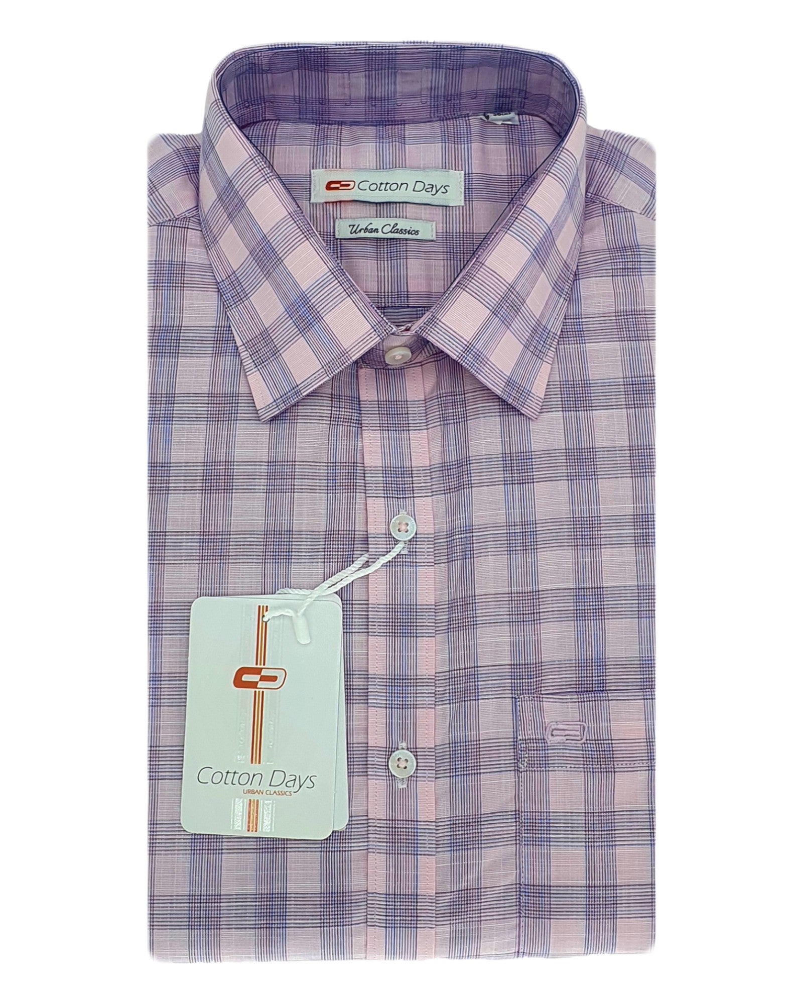 Mens long sleeve pocket cotton party casual ceremonial wear checks liht colours shirts