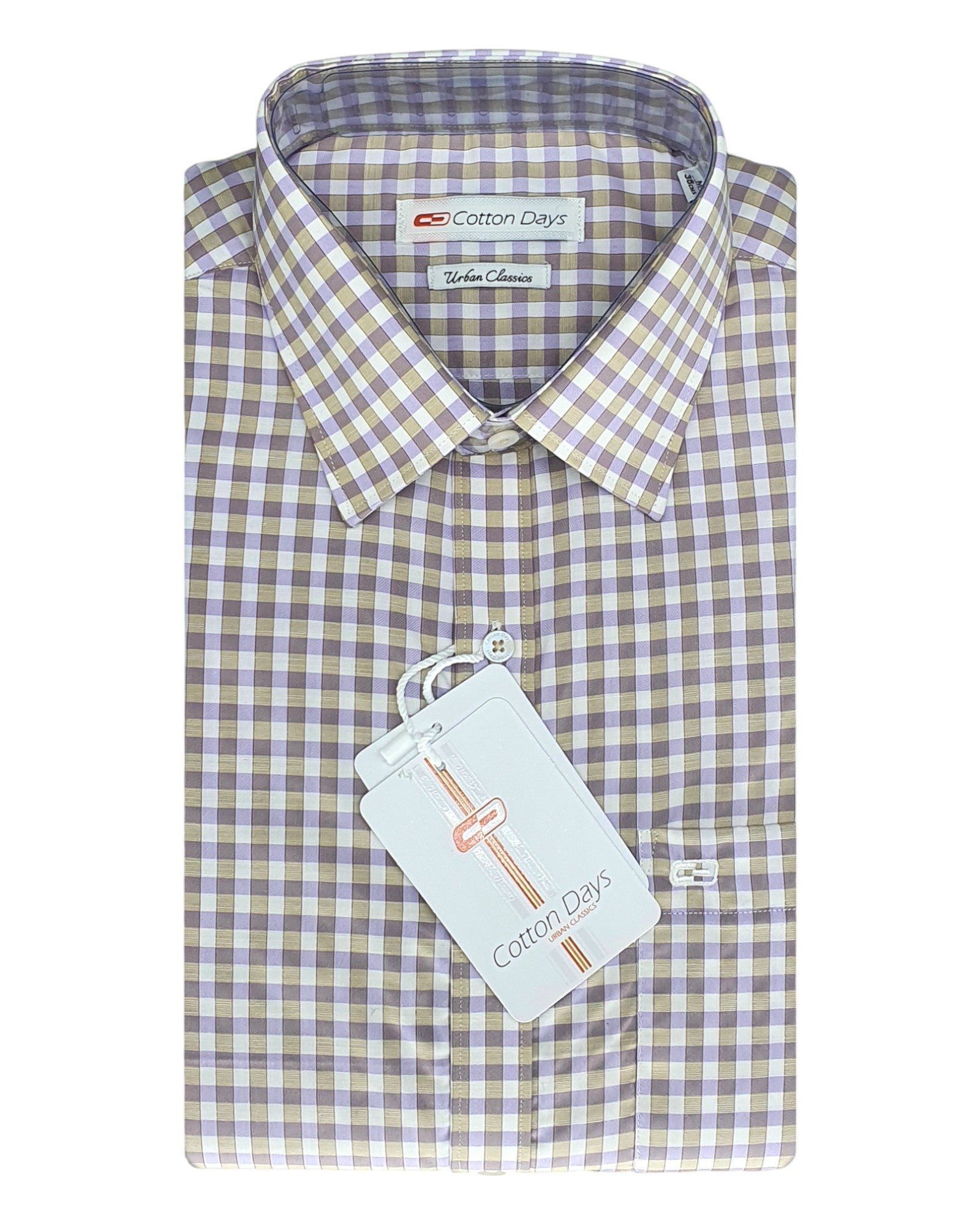 Mens long sleeve pocket cotton party casual ceremonial wear checks lihgt colours shirts