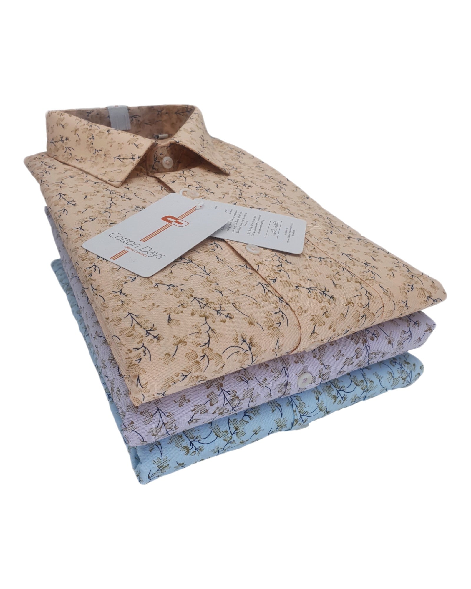 Mens long sleeve pocket cotton party casual ceremonial wear floral print colours shirts