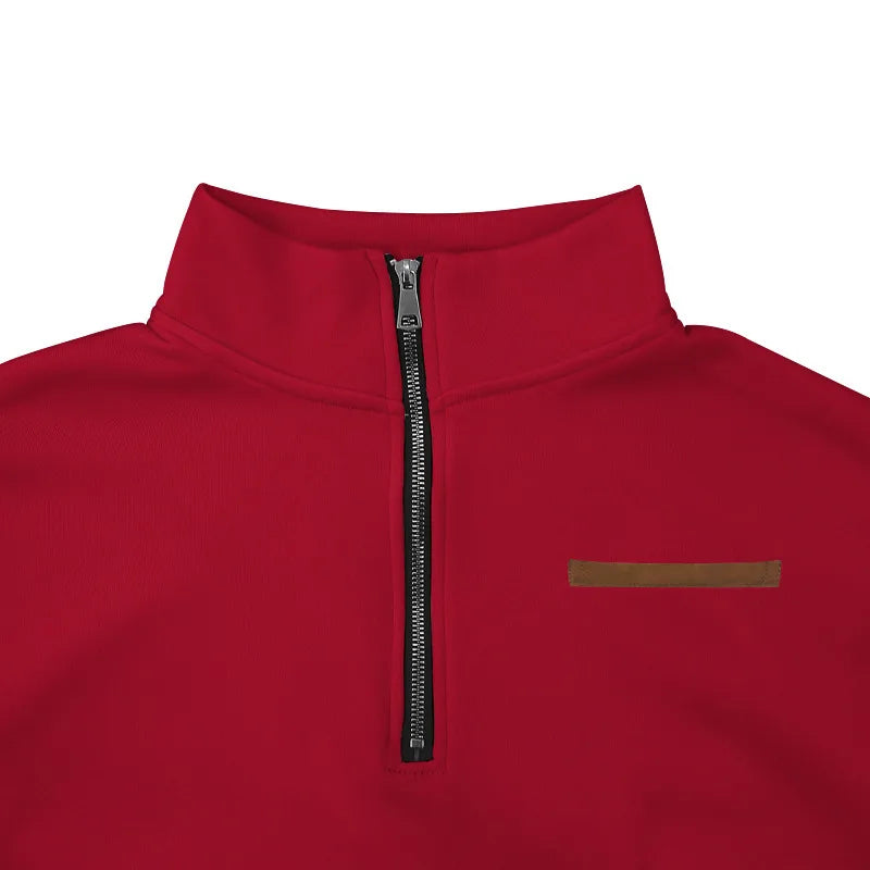 Men’s Sweatshirt Pullover Zip-Up Fleece Long Sleeve Autumn Winter