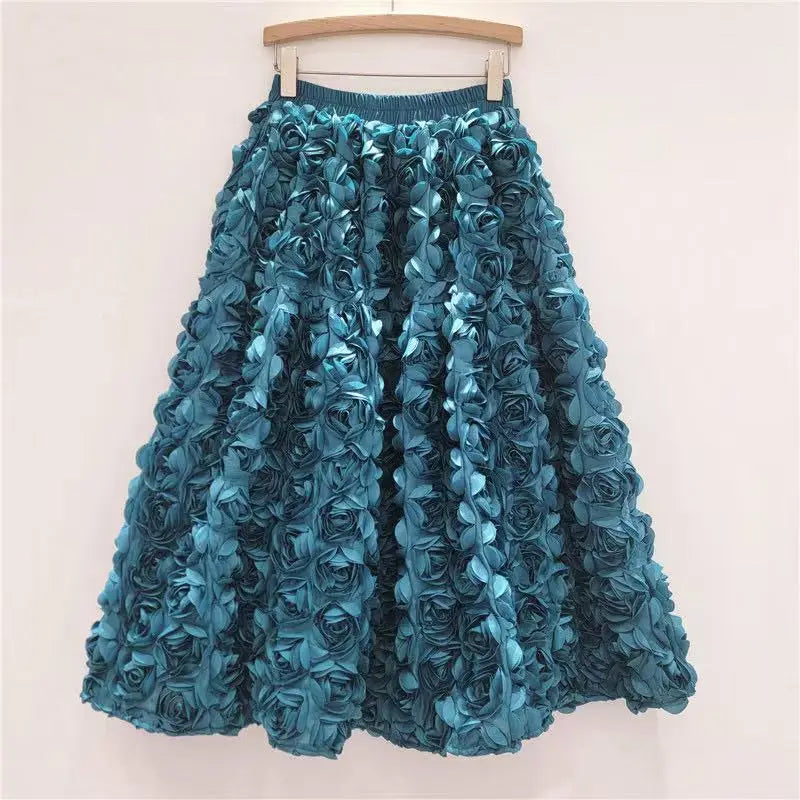 Women’s Skirt High Waist A-Line Summer Casual