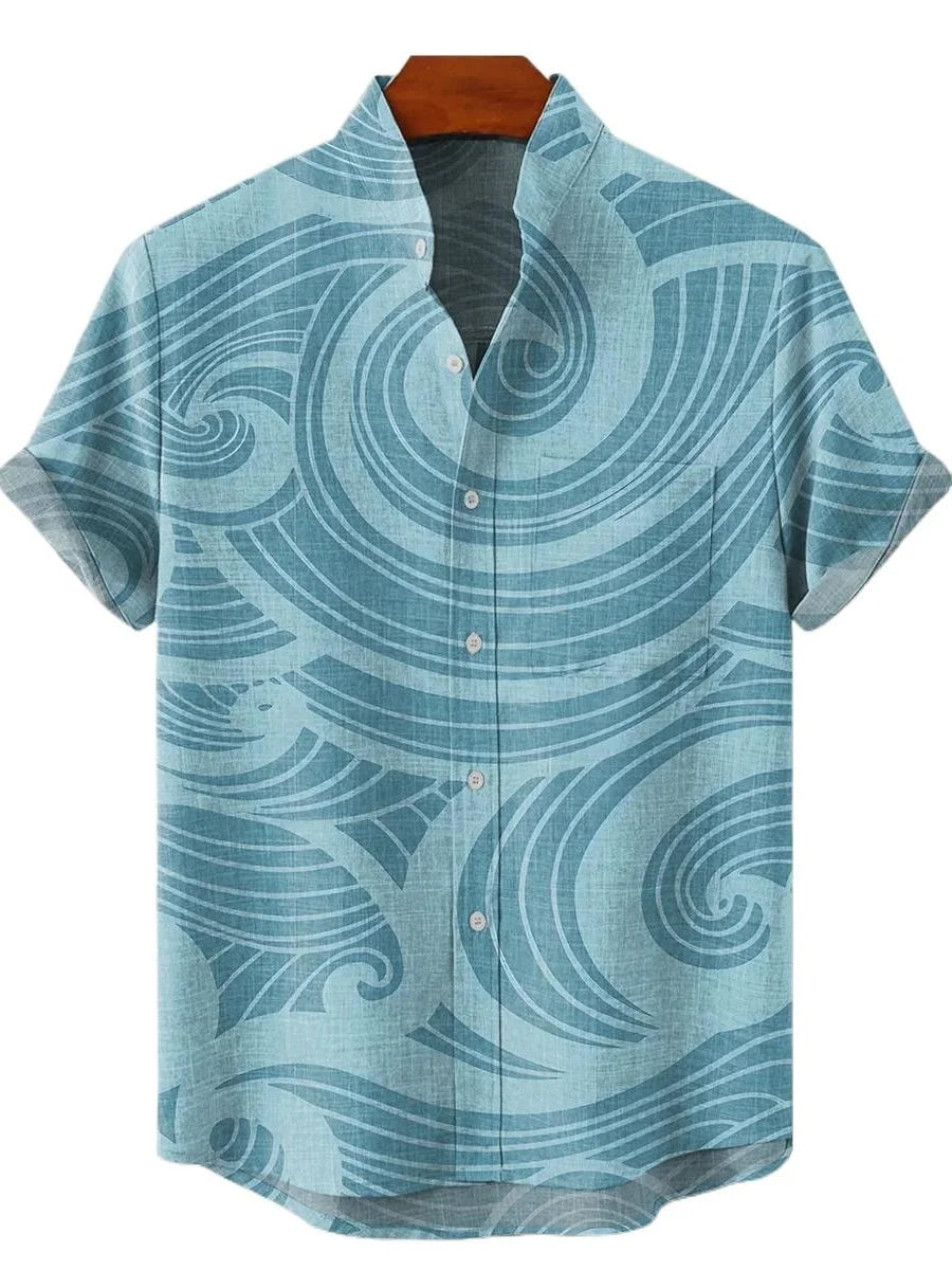 Men’s Shirt Casual Printed Cotton Comfort Fit