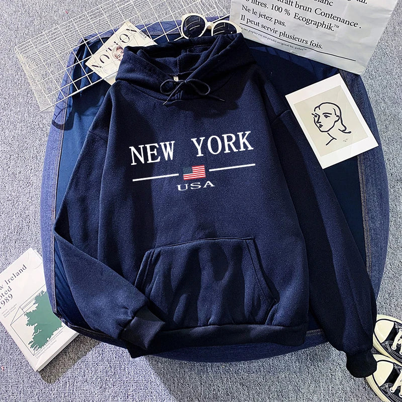 Men’s Hoodie Warm Casual Graphic