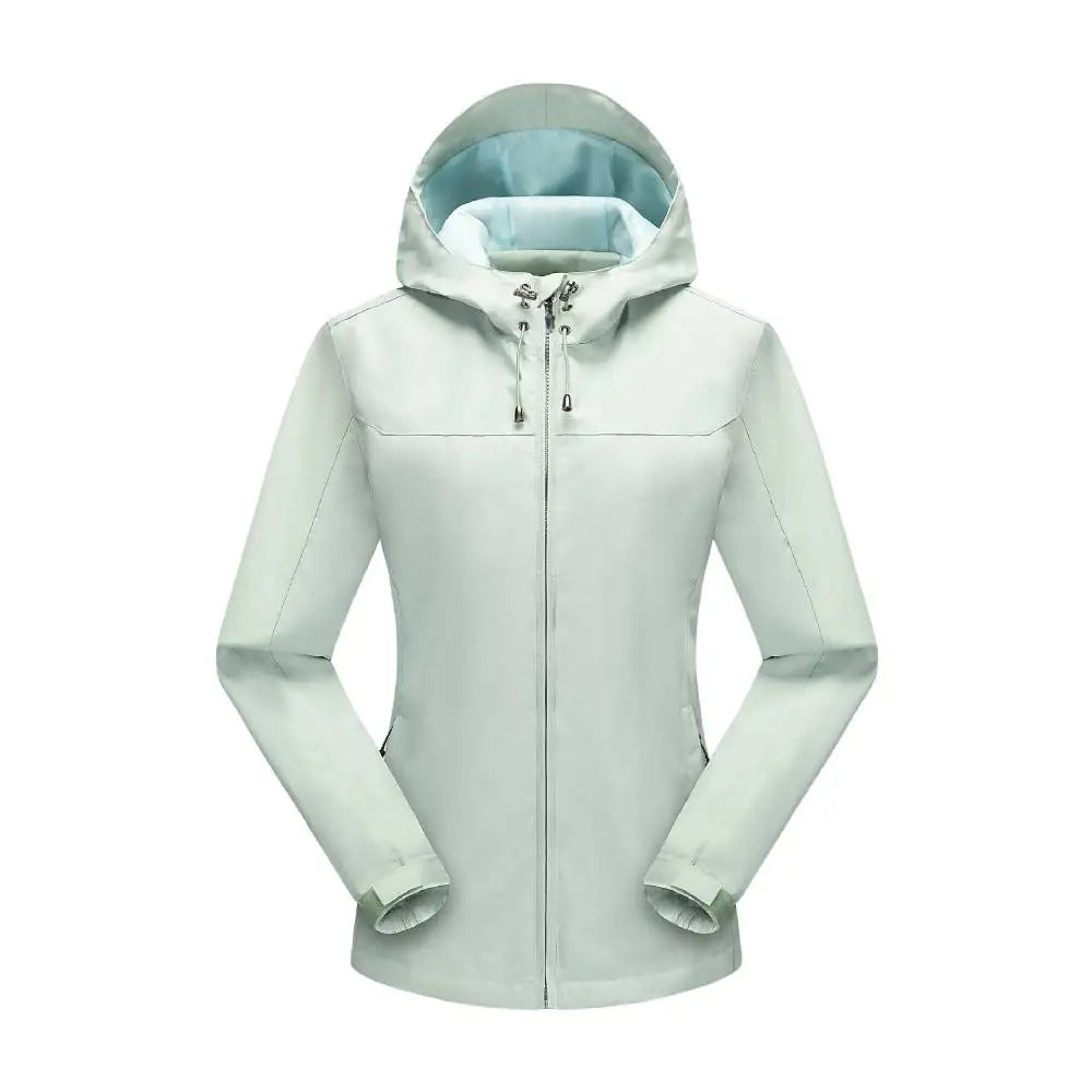 Women’s Jacket Windbreaker Hooded Lightweight Waterproof