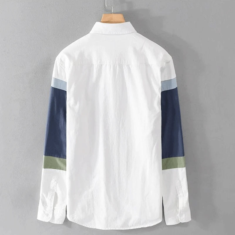 Men’s Shirt Long Sleeve Casual Cotton Comfort Fit